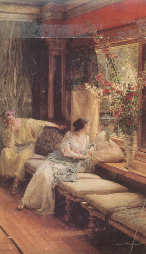 Alma-Tadema, Sir Lawrence Vain Courtship (mk24)